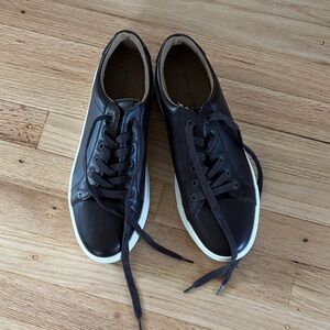 Banana Republic Dark Brown Leather Sneakers
